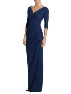 Chiara Boni La Petite Robe Florien Ruched Gown Blue Klein 7 Chiara Boni La Petite Robe Florien Ruched Gown Blue Klein -CHIARA BONI LA PETITE ROBE Sales unnamed file 101