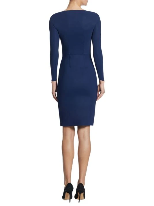 Chiara Boni La Petite Robe Cassandre Wrap-Effect Boatneck Dress 6 Chiara Boni La Petite Robe Cassandre Wrap-Effect Boatneck Dress - Image 4