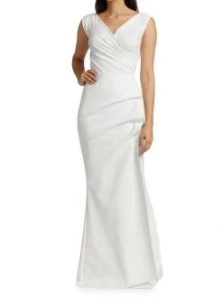 Chiara Boni La Petite Robe Egea Cap-Sleeve Jersey Gown Into The Sea 7 Chiara Boni La Petite Robe Egea Cap-Sleeve Jersey Gown Into The Sea -CHIARA BONI LA PETITE ROBE Sales unnamed file 1104