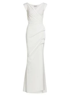 Chiara Boni La Petite Robe Egea Cap-Sleeve Jersey Gown Into The Sea 9 Chiara Boni La Petite Robe Egea Cap-Sleeve Jersey Gown Into The Sea -CHIARA BONI LA PETITE ROBE Sales unnamed file 1106