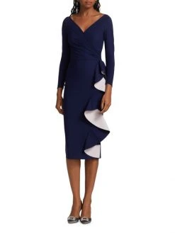 Chiara Boni La Petite Robe Sangiovanna Ruffled Cocktail Dress 4 Chiara Boni La Petite Robe Sangiovanna Ruffled Cocktail Dress -CHIARA BONI LA PETITE ROBE Sales unnamed file 111