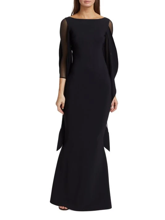 unnamed-file-1127.jpg Chiara Boni La Petite Robe Kacey Illusion Mesh Caped Gown -CHIARA BONI LA PETITE ROBE Sales unnamed file 1127