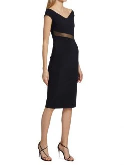 Chiara Boni La Petite Robe Lisanna Illusion Cocktail Dress -CHIARA BONI LA PETITE ROBE Sales unnamed file 1136