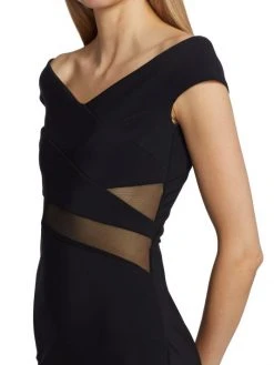 Chiara Boni La Petite Robe Lisanna Illusion Cocktail Dress -CHIARA BONI LA PETITE ROBE Sales unnamed file 1138