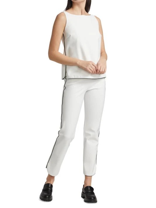 Chiara Boni La Petite Robe Walkiria Piping Pants 4 Chiara Boni La Petite Robe Walkiria Piping Pants - Image 2