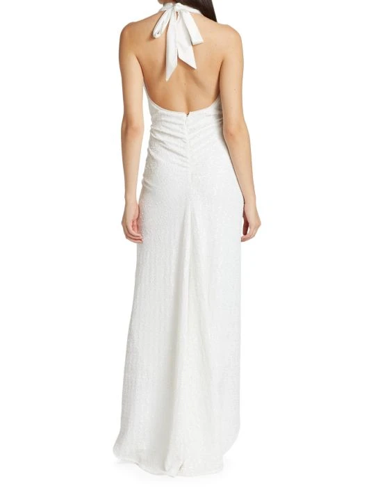 Chiara Boni La Petite Robe Velma Paillette-Embellished Dress 7 Chiara Boni La Petite Robe Velma Paillette-Embellished Dress - Image 5