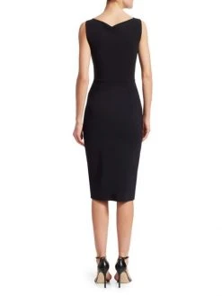 Chiara Boni La Petite Robe Audrine Ruched Cutout Bodycon Dress Geranium -CHIARA BONI LA PETITE ROBE Sales unnamed file 1165