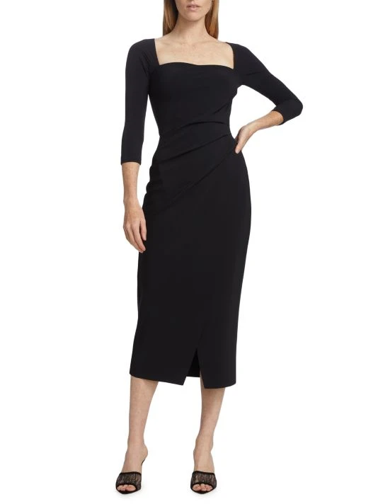 Chiara Boni La Petite Robe Tehuel Cut-Out Midi-Dress 4 Chiara Boni La Petite Robe Tehuel Cut-Out Midi-Dress - Image 2