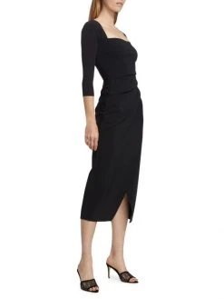 Chiara Boni La Petite Robe Tehuel Cut-Out Midi-Dress 12 Chiara Boni La Petite Robe Tehuel Cut-Out Midi-Dress -CHIARA BONI LA PETITE ROBE Sales unnamed file 1180
