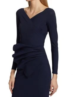 Chiara Boni La Petite Robe Kaya Long-Sleeve Mermaid Gown 14 Chiara Boni La Petite Robe Kaya Long-Sleeve Mermaid Gown -CHIARA BONI LA PETITE ROBE Sales unnamed file 1196