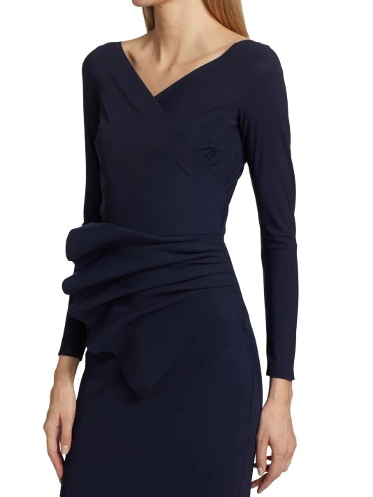 Chiara Boni La Petite Robe Kaya Long-Sleeve Mermaid Gown 8 Chiara Boni La Petite Robe Kaya Long-Sleeve Mermaid Gown - Image 6