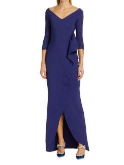 Chiara Boni La Petite Robe Rosellina Drape Detail Gown 4 Chiara Boni La Petite Robe Rosellina Drape Detail Gown -CHIARA BONI LA PETITE ROBE Sales unnamed file 1207