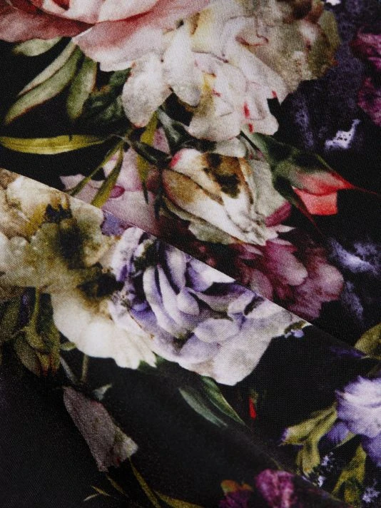 Chiara Boni La Petite Robe Dalmira Floral Ruffle-Embellished Dress 9 Chiara Boni La Petite Robe Dalmira Floral Ruffle-Embellished Dress - Image 7