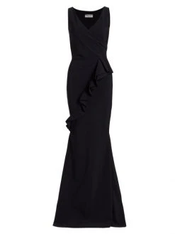 Chiara Boni La Petite Robe Keke Ruffled Jersey Gown Geranium 11 Chiara Boni La Petite Robe Keke Ruffled Jersey Gown Geranium -CHIARA BONI LA PETITE ROBE Sales unnamed file 1223