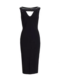 Chiara Boni La Petite Robe Sumaj Embellished Sheath Dress