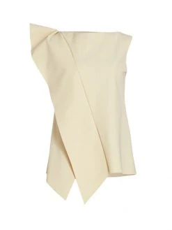 Chiara Boni La Petite Robe Agueda Ruffle Sleeveless Blouse