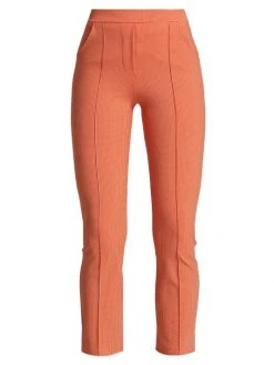 Chiara Boni La Petite Robe Nuccia Cropped Stretch Pull-On Trousers