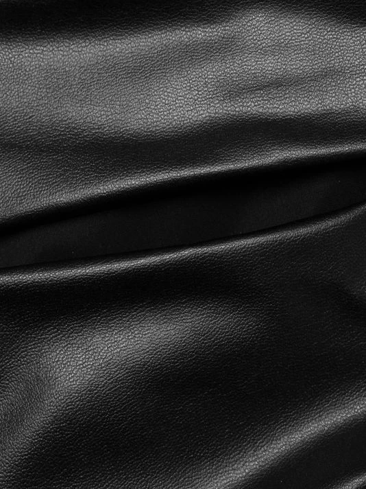 Chiara Boni La Petite Robe Mei Faux Leather Midi Dress 9 Chiara Boni La Petite Robe Mei Faux Leather Midi Dress - Image 7