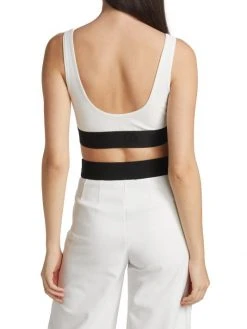 Chiara Boni La Petite Robe Amorina Elastic Band Crop Top -CHIARA BONI LA PETITE ROBE Sales unnamed file 1296