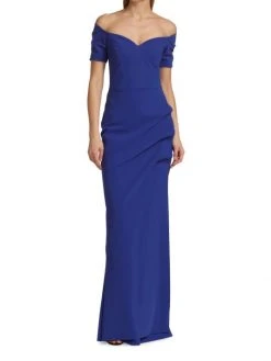 Chiara Boni La Petite Robe Sultana Off-The-Shoulder Sweetheart Neck Gown -CHIARA BONI LA PETITE ROBE Sales unnamed file 1301