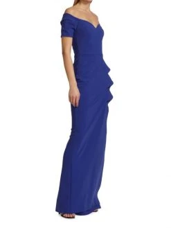 Chiara Boni La Petite Robe Sultana Off-The-Shoulder Sweetheart Neck Gown -CHIARA BONI LA PETITE ROBE Sales unnamed file 1302