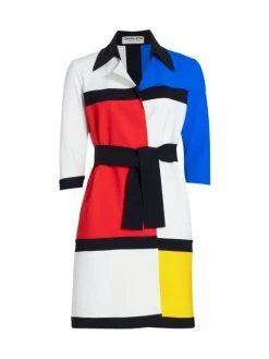 Chiara Boni La Petite Robe Marilu Colorblocked Jacket