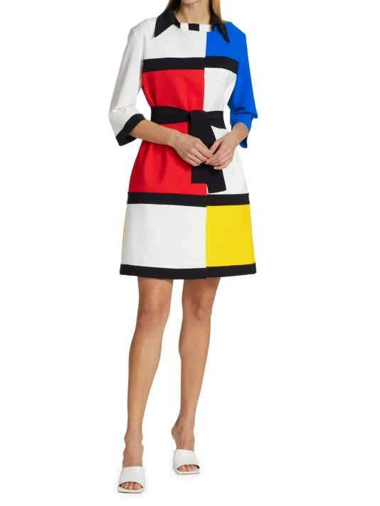 Chiara Boni La Petite Robe Marilu Colorblocked Jacket 4 Chiara Boni La Petite Robe Marilu Colorblocked Jacket - Image 2
