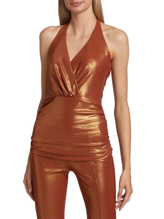 unnamed-file-1342.jpg Chiara Boni La Petite Robe Sterlitzia Ruched Halter Top -CHIARA BONI LA PETITE ROBE Sales unnamed file 1342