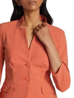 Chiara Boni La Petite Robe Gianella Single-Breasted Jacket -CHIARA BONI LA PETITE ROBE Sales unnamed file 1367