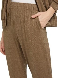 Chiara Boni La Petite Robe Alondra Metallic Knit Joggers -CHIARA BONI LA PETITE ROBE Sales unnamed file 1381