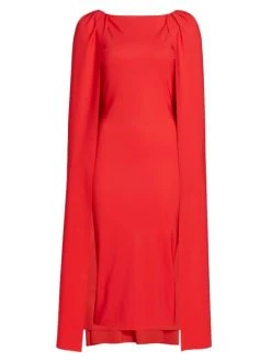 Chiara Boni La Petite Robe Takara Petite Jersey Cape Dress