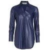 Chiara Boni La Petite Robe Atena Faux Leather Long-Sleeve Top -CHIARA BONI LA PETITE ROBE Sales unnamed file 1404