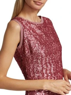 Chiara Boni La Petite Robe Liria Sequined Back-Cutout Gown -CHIARA BONI LA PETITE ROBE Sales unnamed file 1438