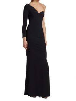 Chiara Boni La Petite Robe Lucelia Asymmetric Knit Maxi Dress 12 Chiara Boni La Petite Robe Lucelia Asymmetric Knit Maxi Dress -CHIARA BONI LA PETITE ROBE Sales unnamed file 1448