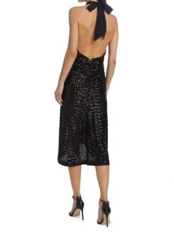 Chiara Boni La Petite Robe Velma Sequined Halter Dress -CHIARA BONI LA PETITE ROBE Sales unnamed file 1463