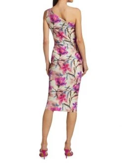 Chiara Boni La Petite Robe Floral Print One-Shoulder Dress -CHIARA BONI LA PETITE ROBE Sales unnamed file 149