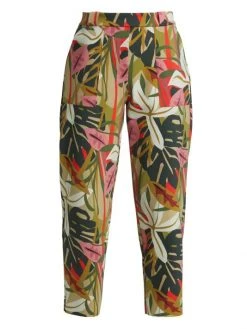 Chiara Boni La Petite Robe Iba Tropical Print Pants
