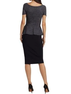 Chiara Boni La Petite Robe Tabitha Peplum Cocktail Dress -CHIARA BONI LA PETITE ROBE Sales unnamed file 1512