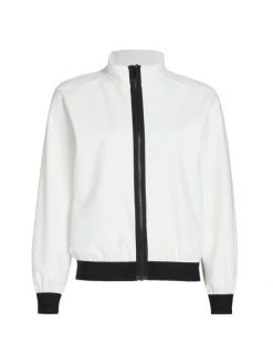 Chiara Boni La Shop 18 Chiara Boni La Petite Robe Amaray Zip-Up Track Jacket