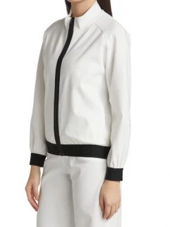 Chiara Boni La Petite Robe Amaray Zip-Up Track Jacket -CHIARA BONI LA PETITE ROBE Sales unnamed file 1525
