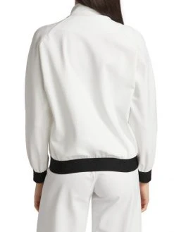 Chiara Boni La Petite Robe Amaray Zip-Up Track Jacket -CHIARA BONI LA PETITE ROBE Sales unnamed file 1526