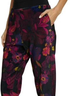 Chiara Boni La Petite Robe Kris Floral Velvet Joggers 7 Chiara Boni La Petite Robe Kris Floral Velvet Joggers -CHIARA BONI LA PETITE ROBE Sales unnamed file 1580