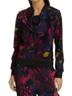 Chiara Boni La Petite Robe Leman Velvet Bomber Jacket 4 Chiara Boni La Petite Robe Leman Velvet Bomber Jacket -CHIARA BONI LA PETITE ROBE Sales unnamed file 1584