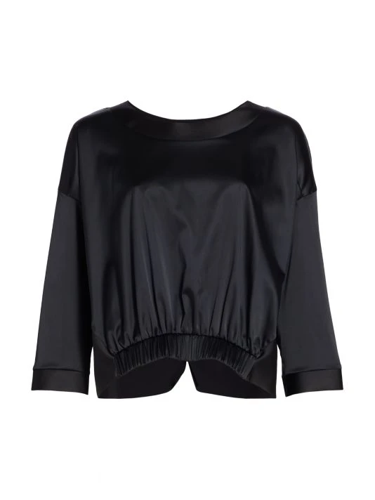 Chiara Boni La Petite Robe Navia Satin Top 3 Chiara Boni La Petite Robe Navia Satin Top