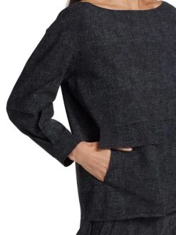 Chiara Boni La Petite Robe Long-Sleeve Top -CHIARA BONI LA PETITE ROBE Sales unnamed file 1615