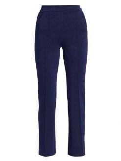 Chiara Boni La Petite Robe Nuccia Cropped Sugar Pants Navy Blue -CHIARA BONI LA PETITE ROBE Sales unnamed file 1620
