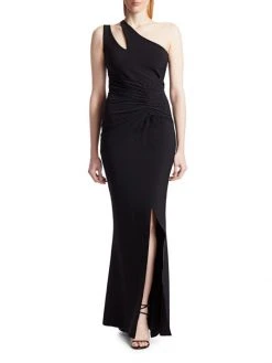 Chiara Boni La Petite Robe Contanza One-Shoulder Ruched Gown 4 Chiara Boni La Petite Robe Contanza One-Shoulder Ruched Gown -CHIARA BONI LA PETITE ROBE Sales unnamed file 1686