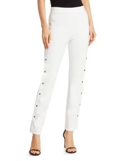 Chiara Boni La Petite Robe Veerle High-Waist Side-Snap Pull-On Pants 4 Chiara Boni La Petite Robe Veerle High-Waist Side-Snap Pull-On Pants -CHIARA BONI LA PETITE ROBE Sales unnamed file 1700