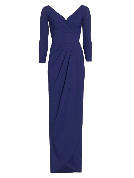 Chiara Boni La Petite Robe Body-Con Wrap Gown 3 Chiara Boni La Petite Robe Body-Con Wrap Gown
