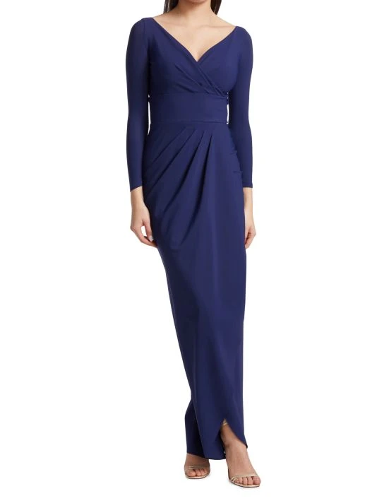 Chiara Boni La Petite Robe Body-Con Wrap Gown 5 Chiara Boni La Petite Robe Body-Con Wrap Gown - Image 3